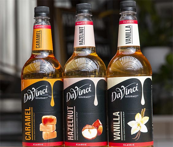 Davinci Hazelnut, Vanilla & Caramel Syrup