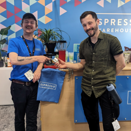 Winner of the Moccamaster competition at the World of Coffee